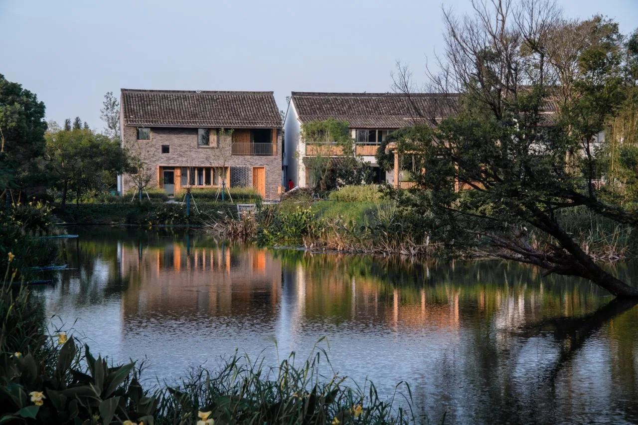BIM Architecture | Low Cost Whole Village Renovation Practice: Rural Revitalization of Liyao Village in Fengxian, Shanghai/Water Stone Design