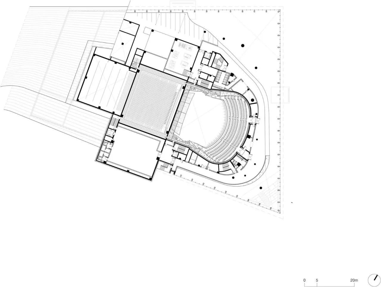 BIM Architecture | Igniting the Earth, Sejong Cultural and Art Hall/Designcamp Moonpark dmp