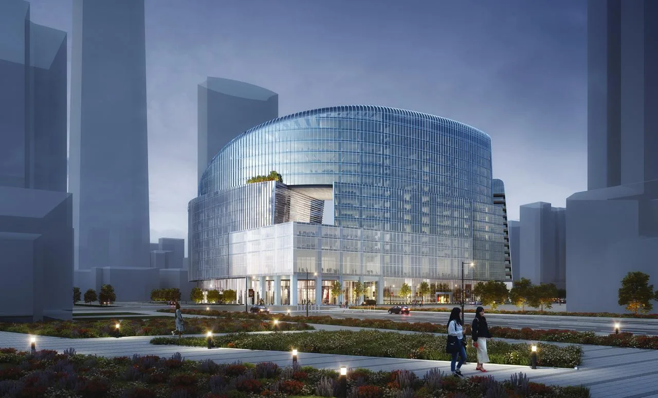 BIM Architecture | Chengdu High tech Vanke Center - Urban Garden of High tech Zone/Laguarda. Low Architects