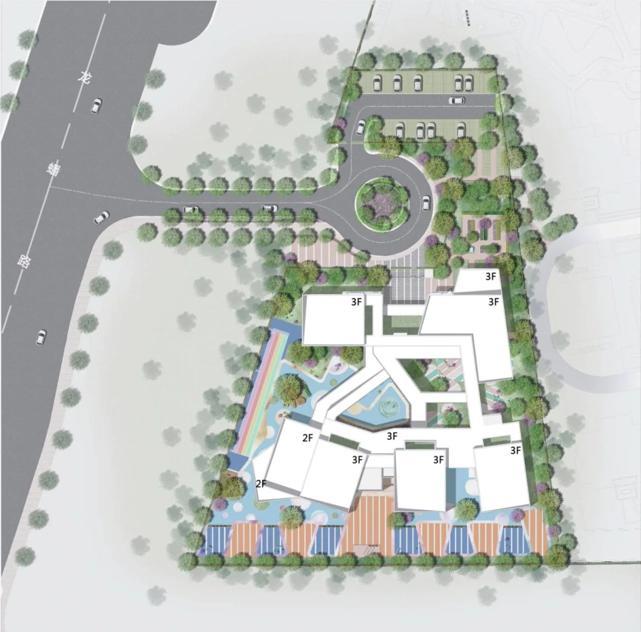 BIM Architecture | Vitality Core Building Mini City | Guoke Wenzhou First Kindergarten/Chengzhi Design