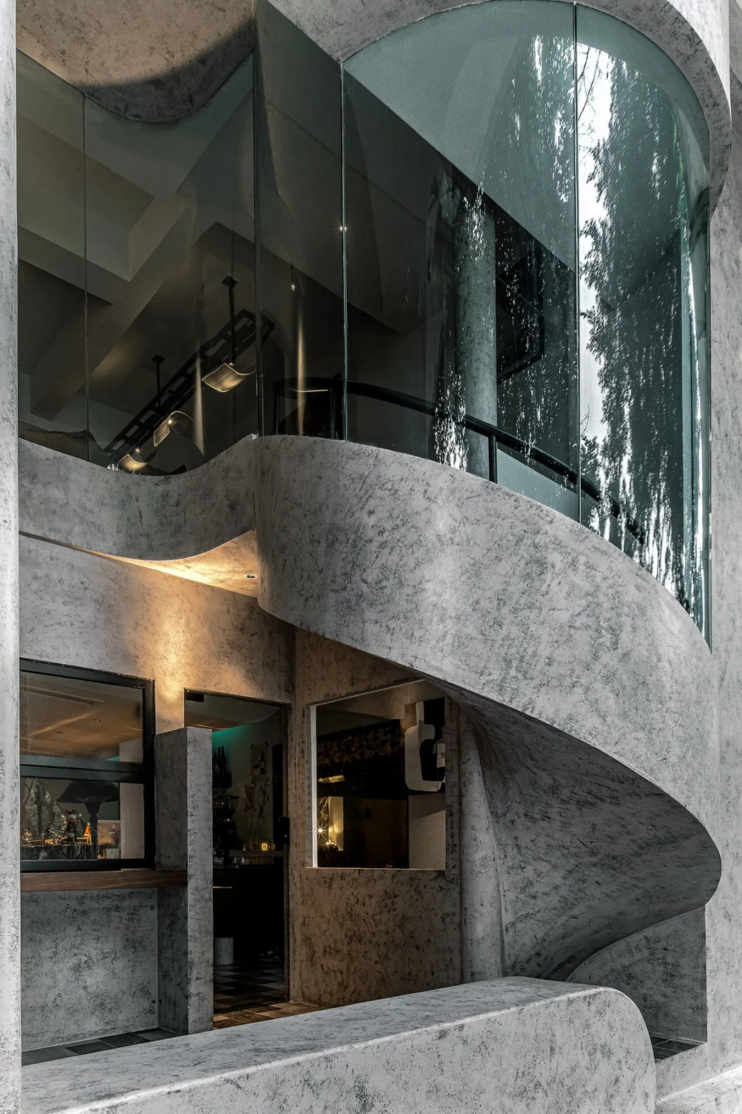 BIM Architecture | Wine ahead - Tilt your head and sway slowly/itD studio