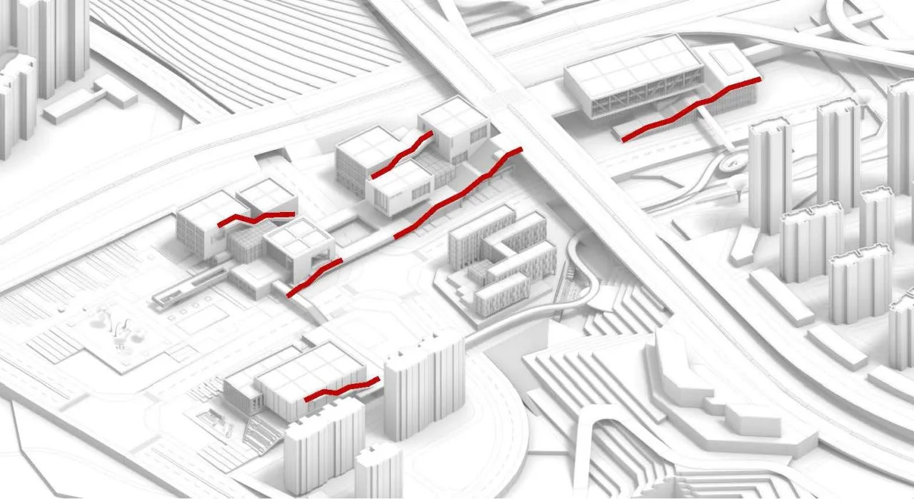 BIM Architecture | Lanzhou Gaolan Community Cultural and Sports Center/Yijing Architectural Design