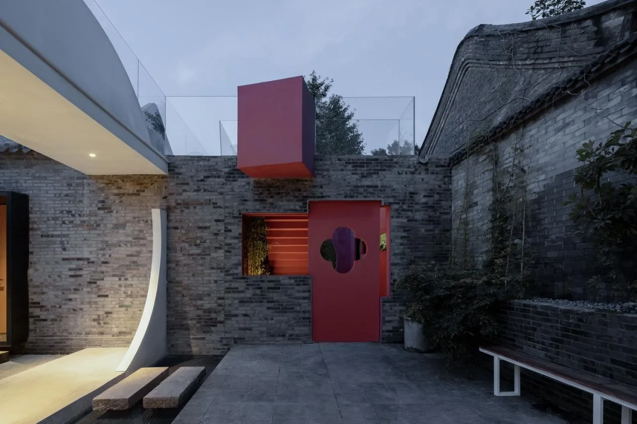 BIM Architecture | Interwoven Dialogue between New and Old - Courtyard Renovation Design at 91 Beiluogu Lane/Jiejie Studio