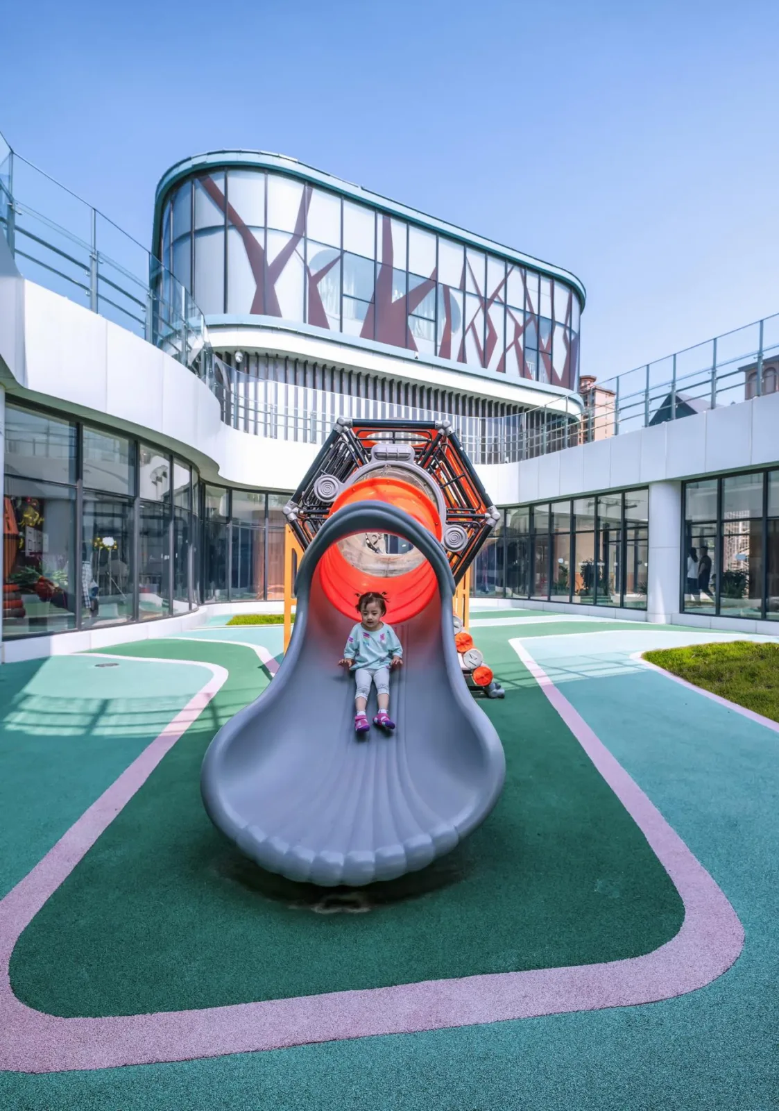 BIM Architecture | Weinan Municipal Government Kindergarten/Zhonghe Yuanchuang Architectural Design Co., Ltd