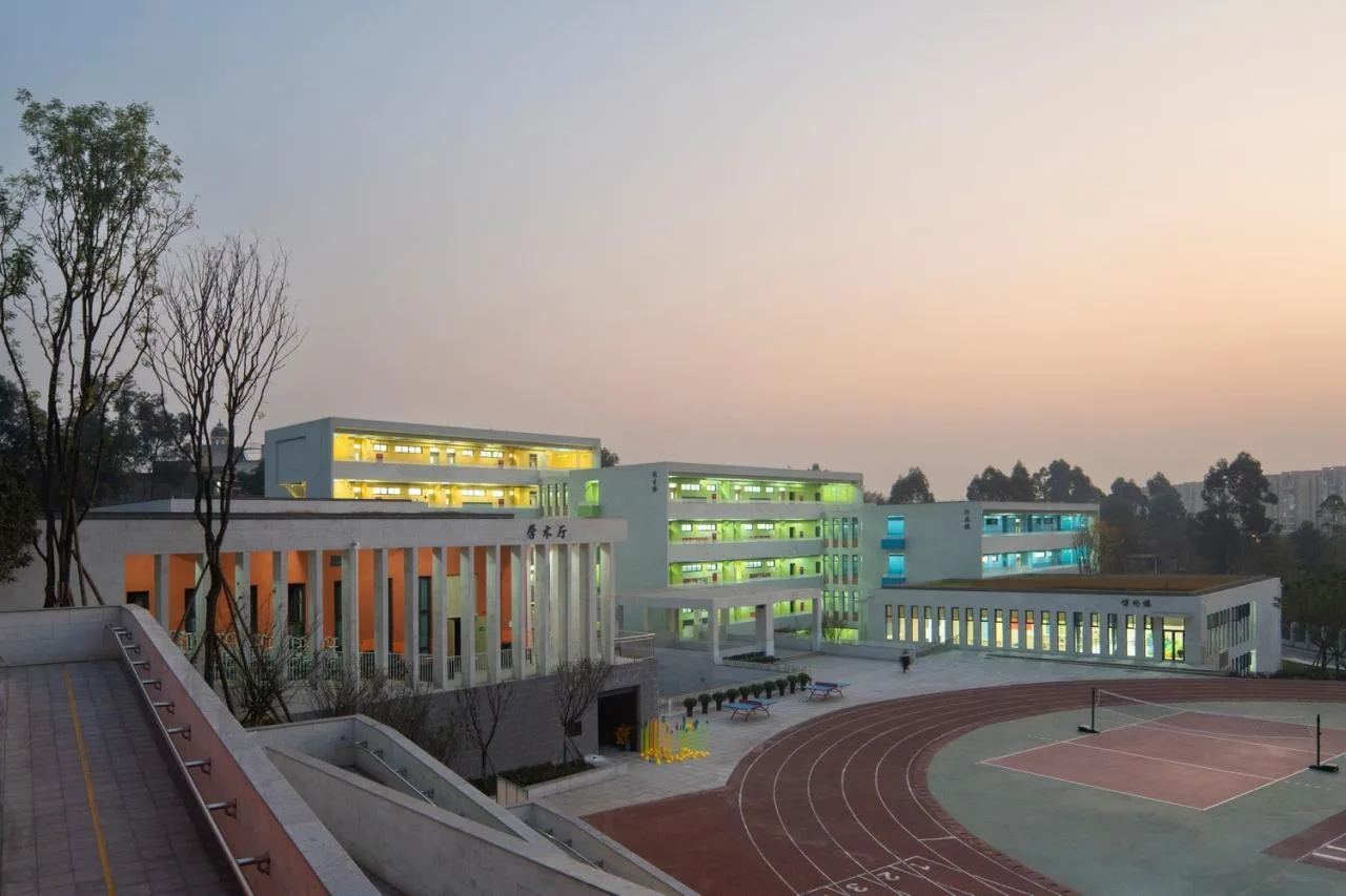 BIM Architecture | Huangjia Primary School Expansion Project - Order Geometry/Foundation Building