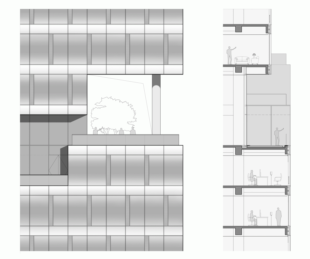 BIM Architecture | Hangzhou Weixing Intelligent Headquarters Project Record/Meng Fanhao - ad × line+