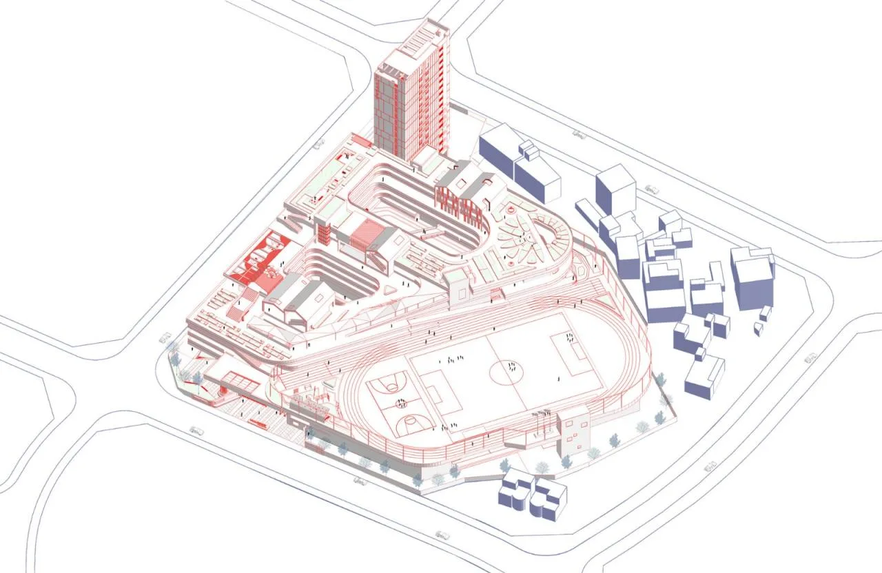 BIM Architecture | Shenzhen Pingshan East Bay Area Experimental School/Shendu Design