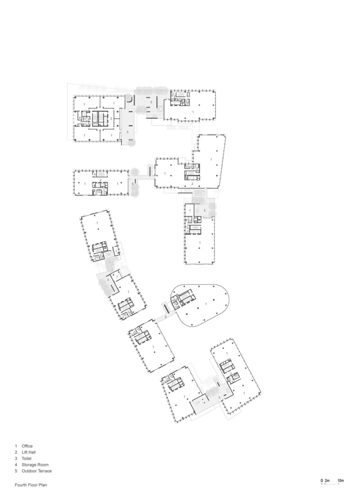 BIM Architecture | Chengdu Luhu Floating Headquarters Office Building/Vertical Building
