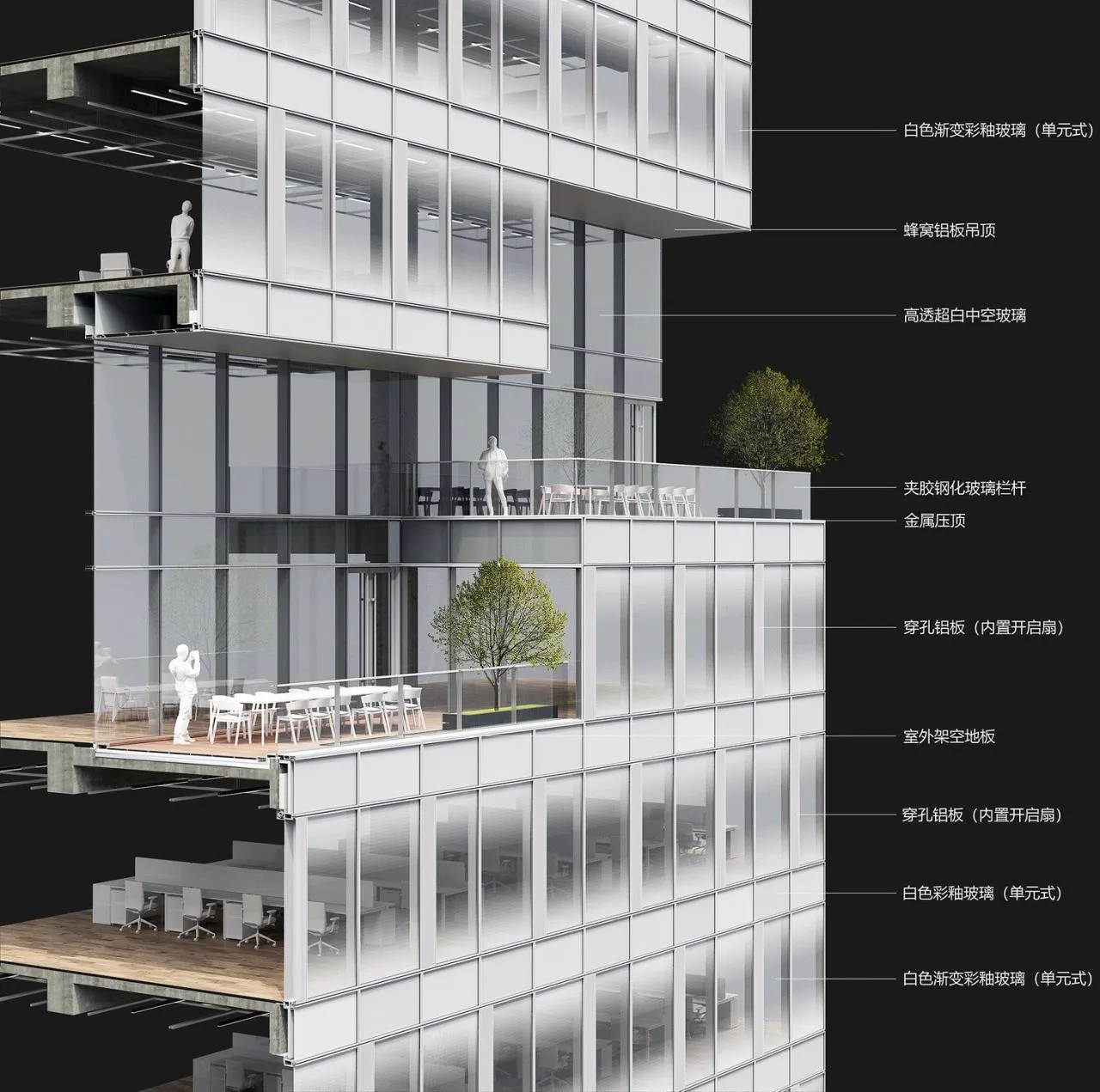BIM Architecture | Hangzhou Weixing Intelligent Headquarters Project Record/Meng Fanhao - ad × line+