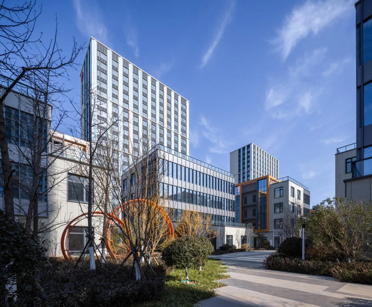 BIM Architecture | A New Industrial Community Designed to Retain Talents and Inspire Vitality/San Yi China