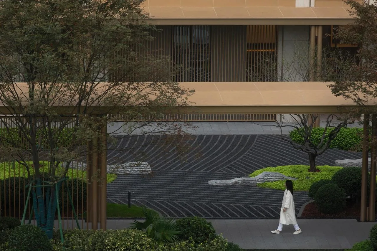 BIM Architecture | Urban Forest Residential Garden/ZSD Zhuoshi