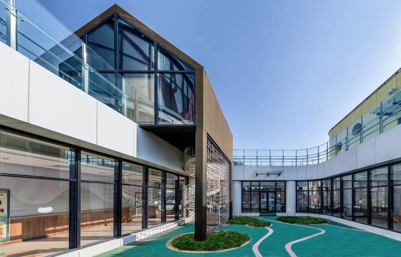 BIM Architecture | Weinan Municipal Government Kindergarten/Zhonghe Yuanchuang Architectural Design Co., Ltd
