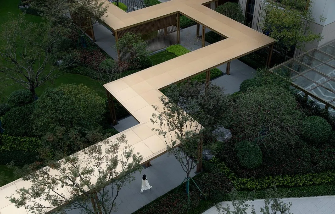 BIM Architecture | Urban Forest Residential Garden/ZSD Zhuoshi