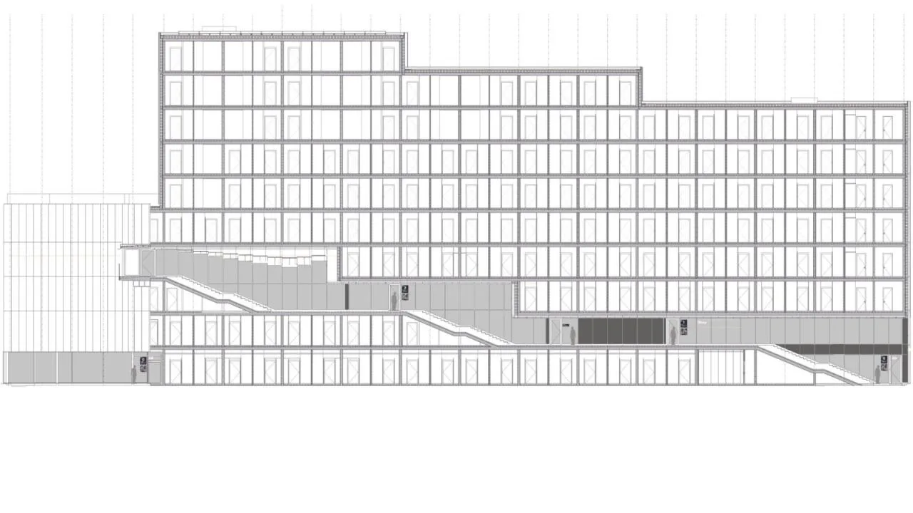 BIM Architecture | Morinaga Student Dormitory/Kengo Kuma Architecture Urban Design Firm+CCHE