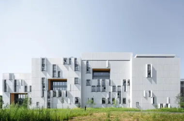 BIM Architecture: Morinaga Student Dormitory by Kengo Kuma Urban Design Firm + CCHE-BIM WORLD