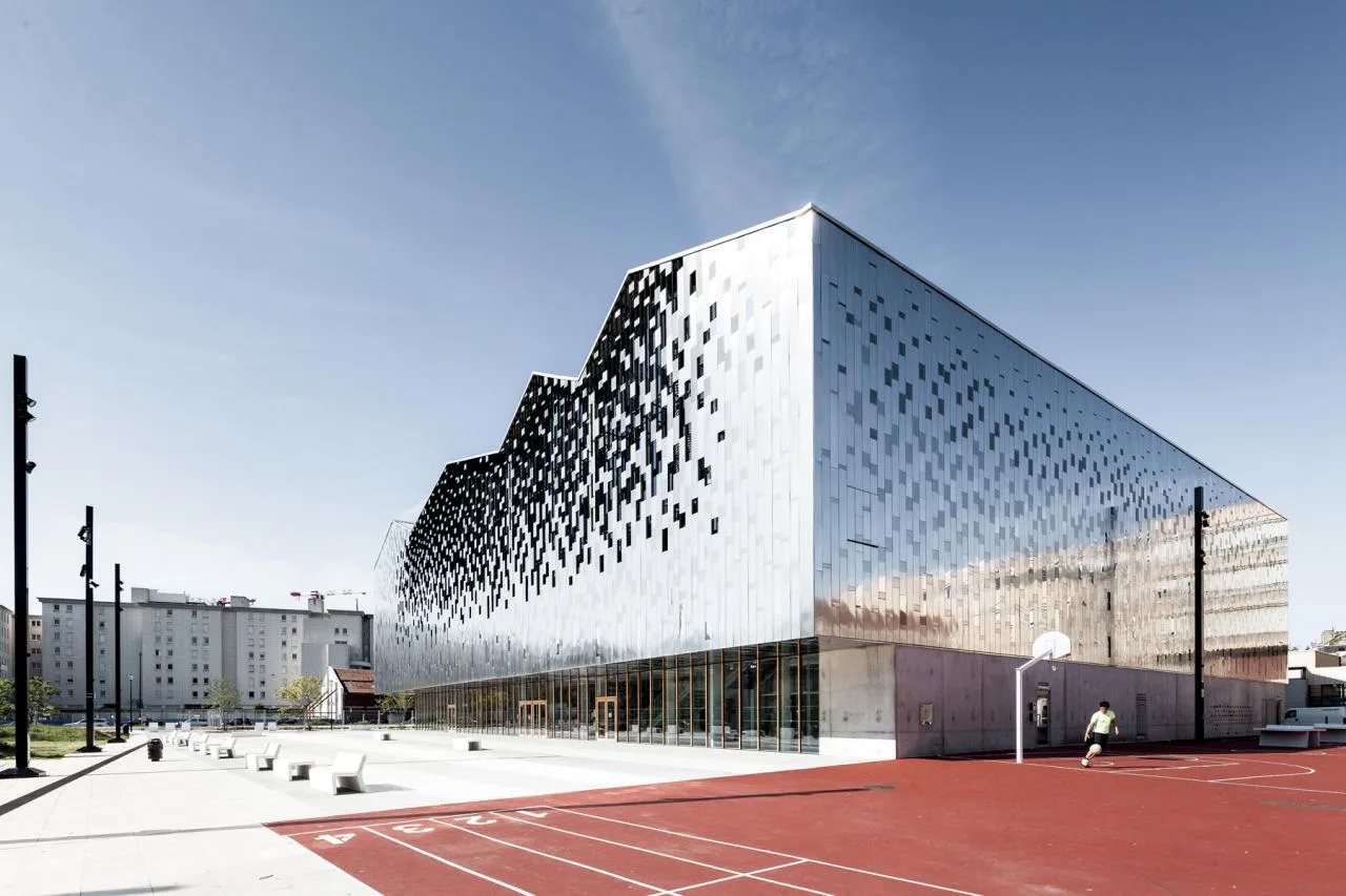 BIM Architecture | P ô le Simone Veil Multi functional Sports Center/K Architecture Sigwalt Herman