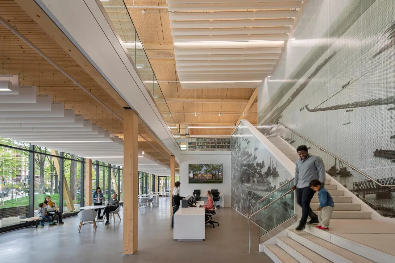 BIM Architecture | DCPL Southwest Community Library/Perkins and Will
