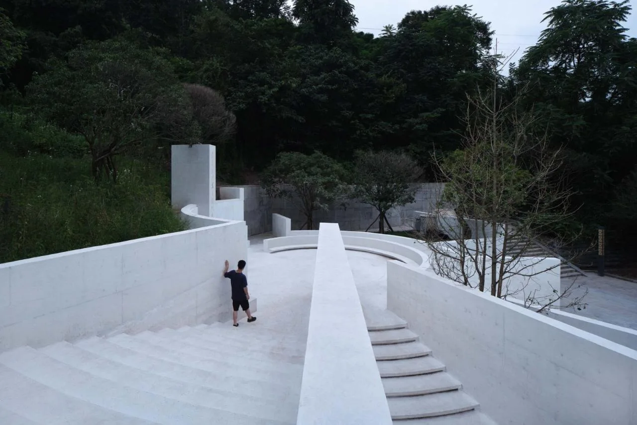 BIM Architecture | Zunyi Corpse Organ Donation Monument/Linhe Architecture Studio