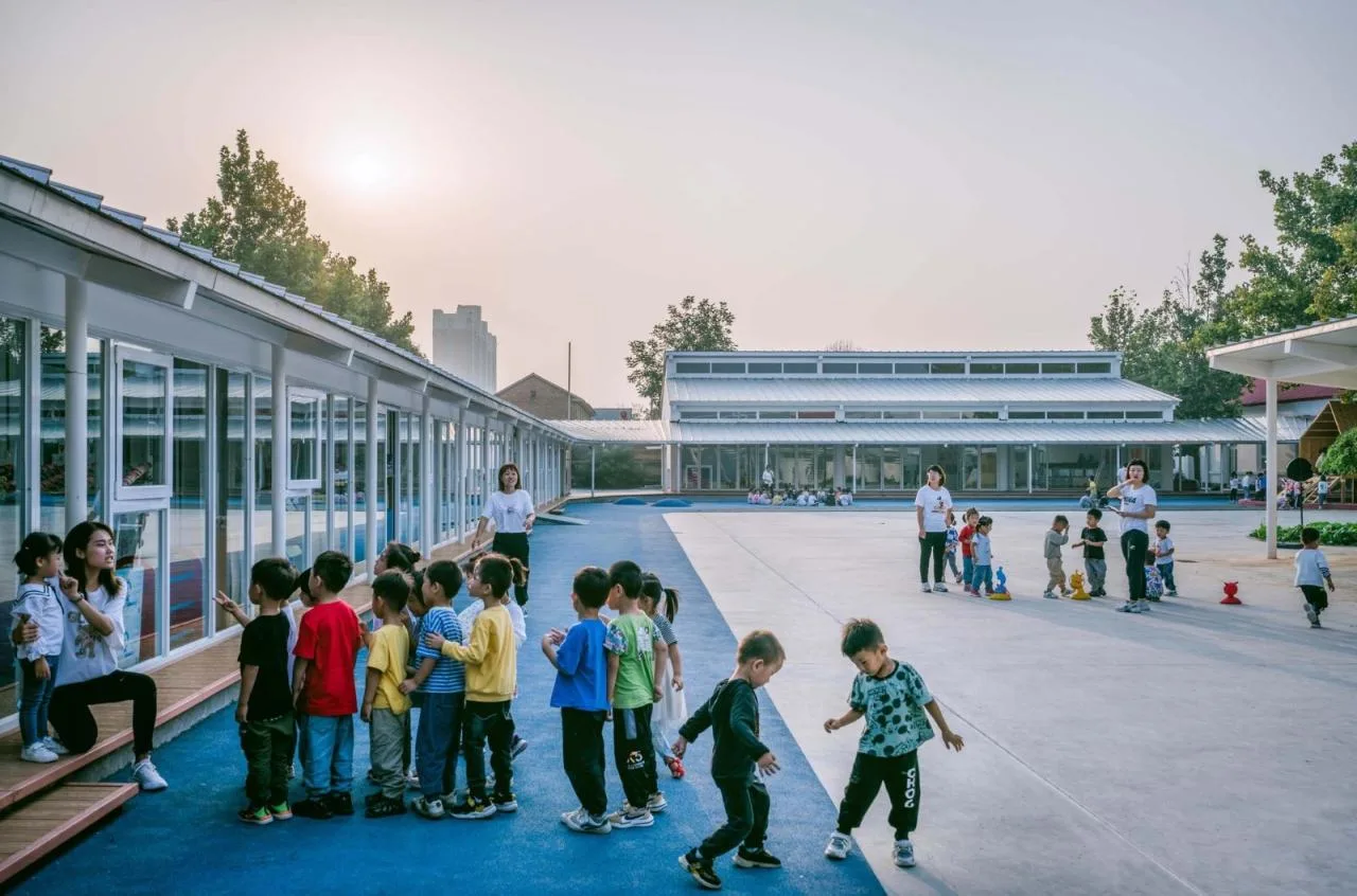 BIM Architecture | Xian County Sunshine Kindergarten/Public Architecture