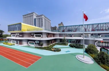 Weinan Municipal Government Kindergarten Designed by Zhonghe Yuanchuang Architectural Design Co., Ltd | BIM Architecture-BIM WORLD