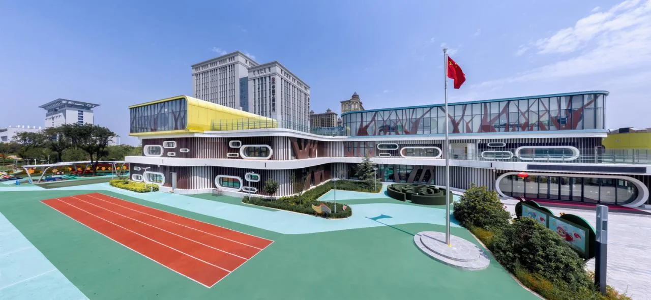 BIM Architecture | Weinan Municipal Government Kindergarten/Zhonghe Yuanchuang Architectural Design Co., Ltd