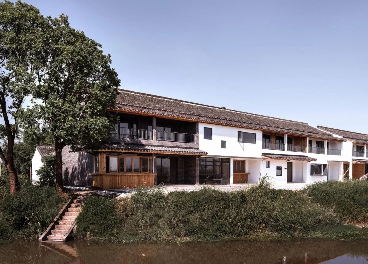 BIM Architecture | Low Cost Whole Village Renovation Practice: Rural Revitalization of Liyao Village in Fengxian, Shanghai/Water Stone Design