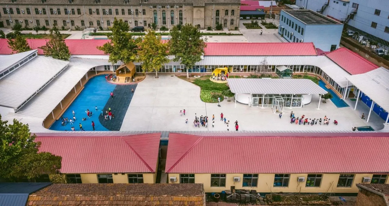 BIM Architecture | Xian County Sunshine Kindergarten/Public Architecture