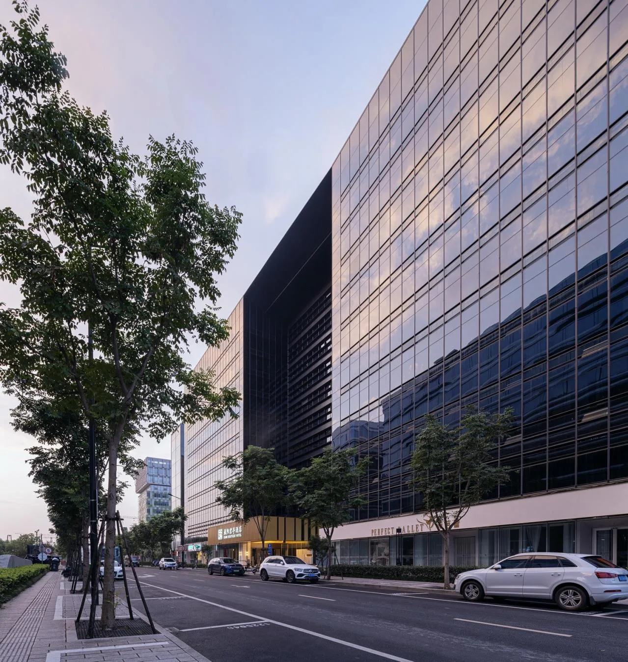 BIM architecture | Gad works | Open and closed three-dimensional garden, Hangzhou Guanrui Building