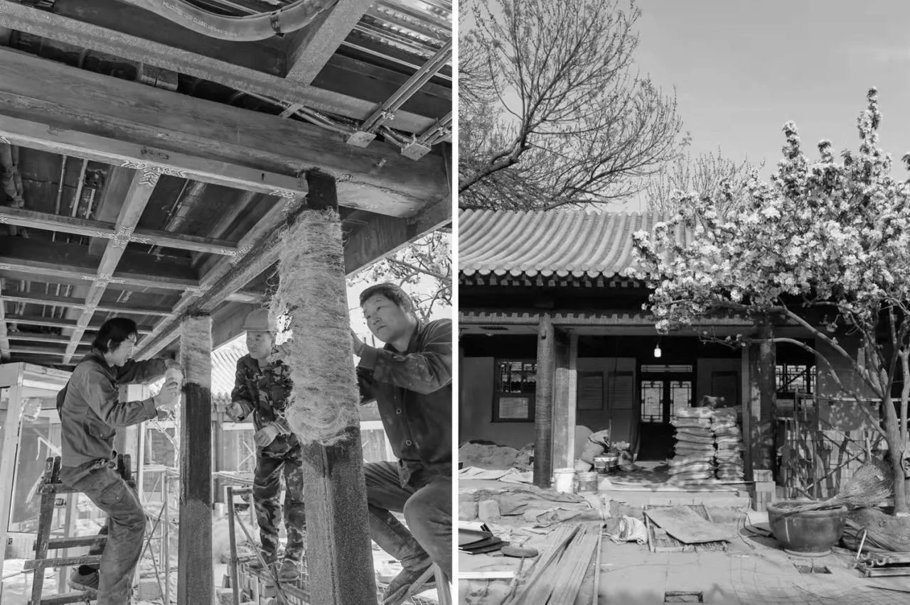 BIM Architecture | Interwoven Dialogue between New and Old - Courtyard Renovation Design at 91 Beiluogu Lane/Jiejie Studio