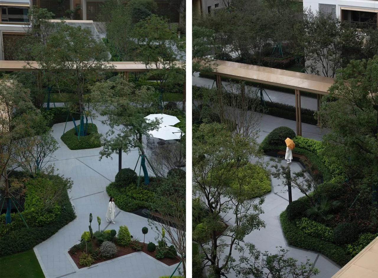 BIM Architecture | Urban Forest Residential Garden/ZSD Zhuoshi