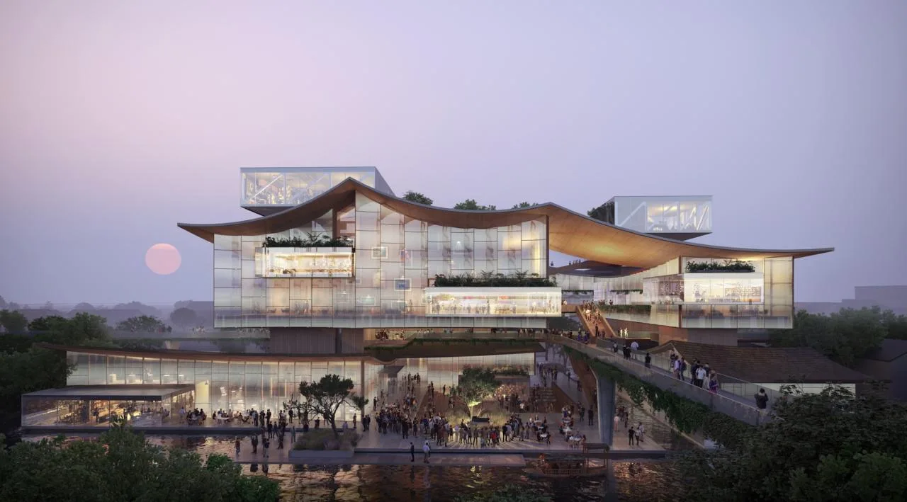 BIM Architecture | Bid Candidate | Environmental Design: Suzhou Qingtai Sino Japanese Industrial Design Village/Line+, MLA+