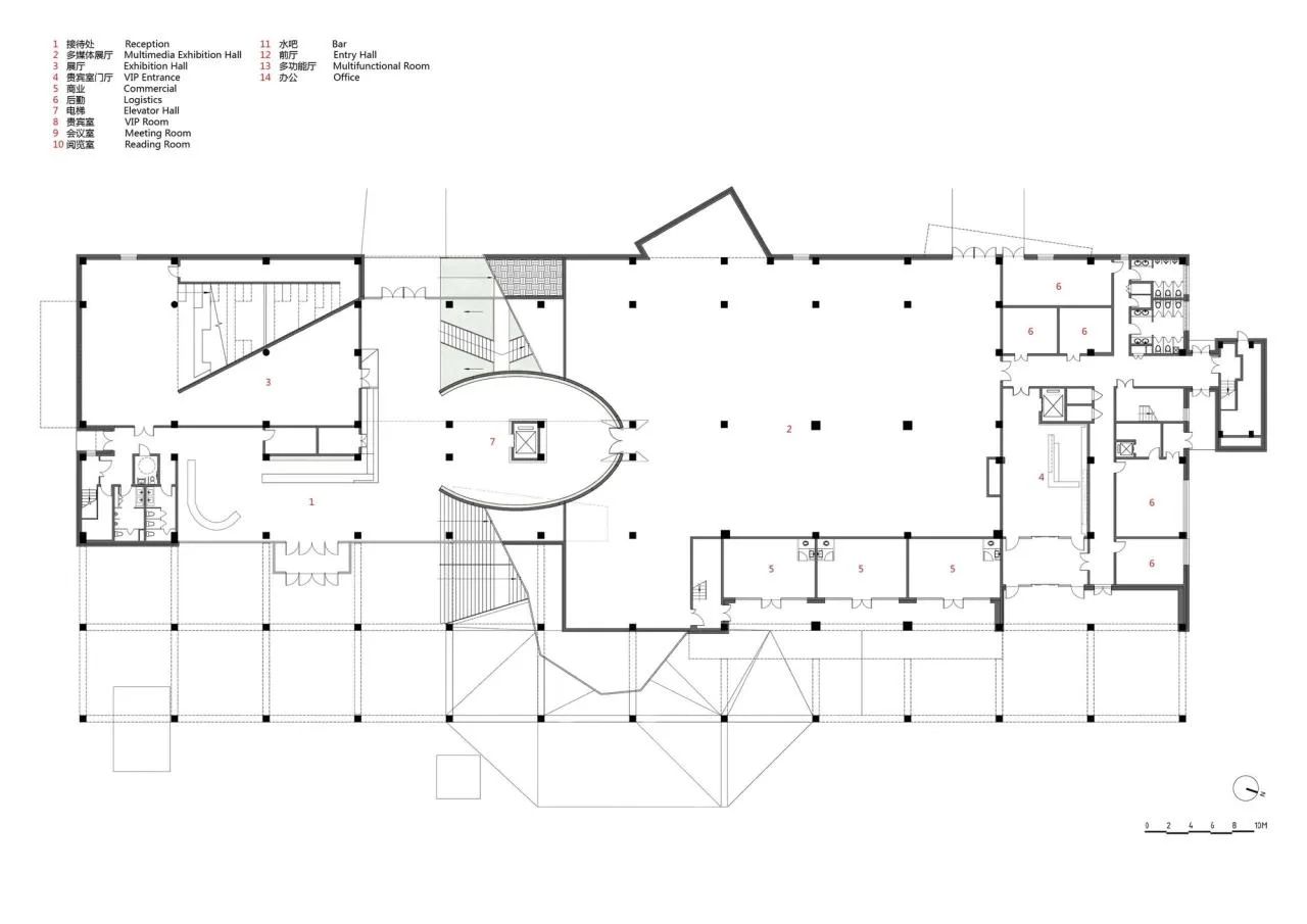 BIM Architecture | Baisha Island Financial Ecological Town Community Center/URBANUS Urban Practice