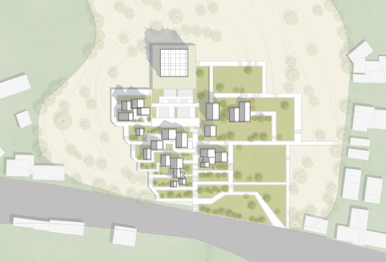 BIM Architecture | Linhe Moying - Xianshi Ancient Town Activity Complex Scheme Design/Outsiders Architecture