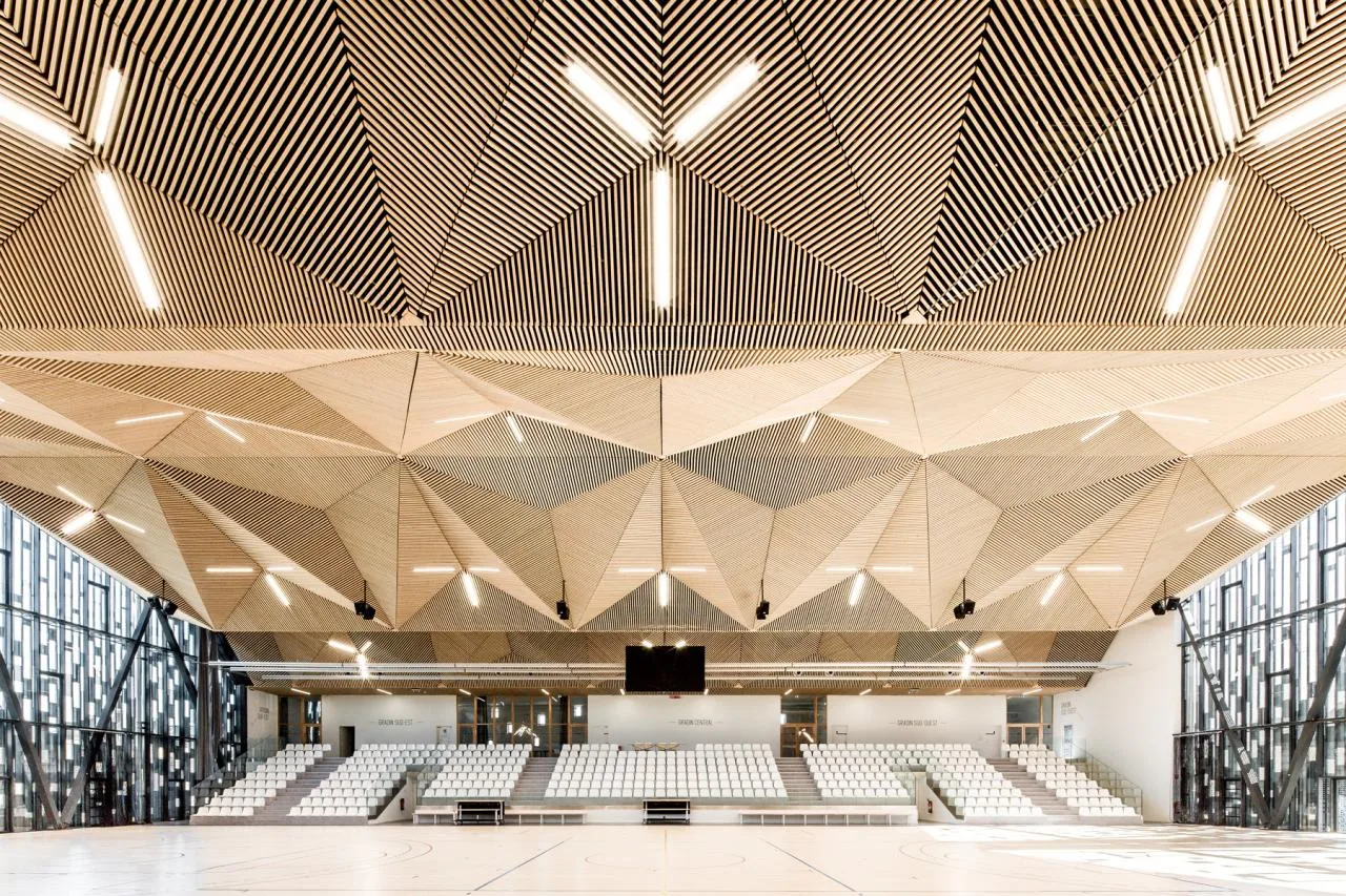 BIM Architecture | P ô le Simone Veil Multi functional Sports Center/K Architecture Sigwalt Herman