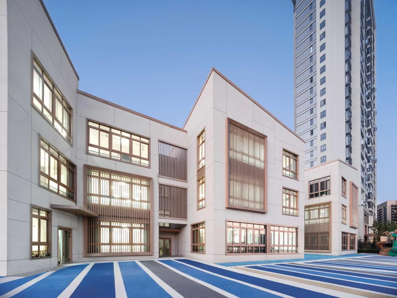 BIM Architecture | Vitality Core Building Mini City | Guoke Wenzhou First Kindergarten/Chengzhi Design