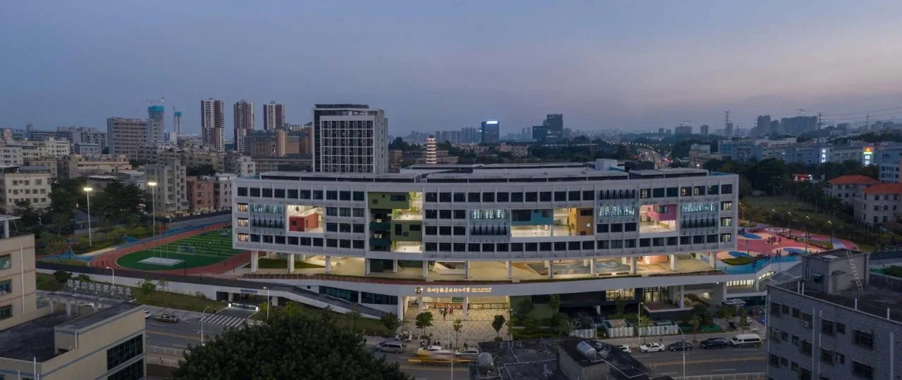 BIM Architecture | Shenzhen Longhua District Xingzhi Middle School/Zhubo Design Joint Public Works