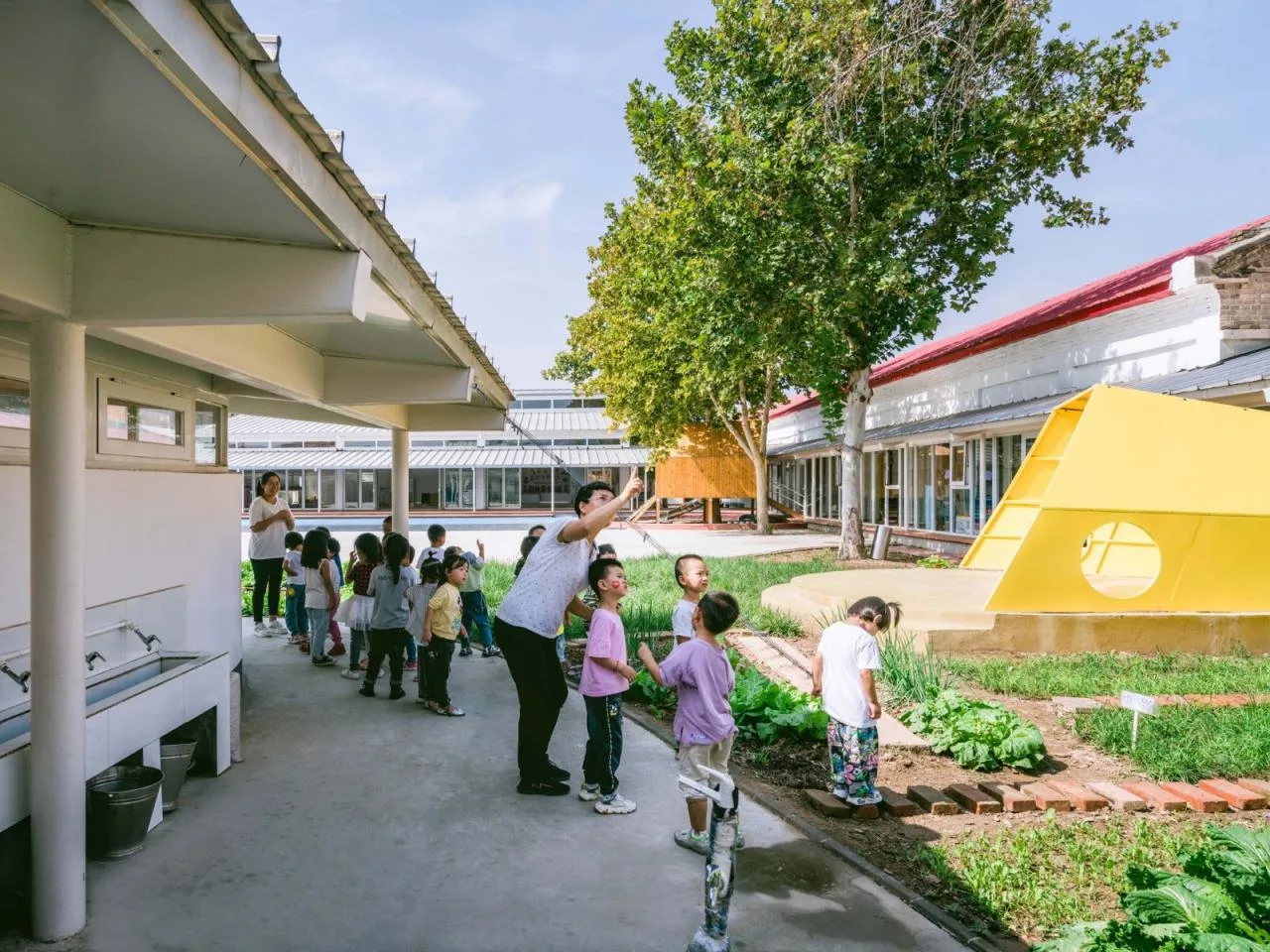 BIM Architecture | Xian County Sunshine Kindergarten/Public Architecture