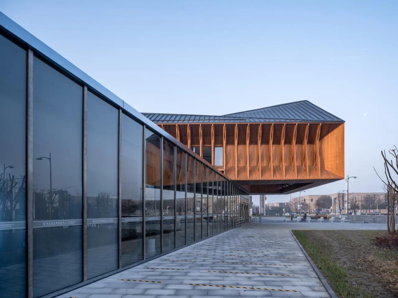 BIM Architecture | Zhujiajiao Tourist Service Center/Unparalleled Architecture Studio