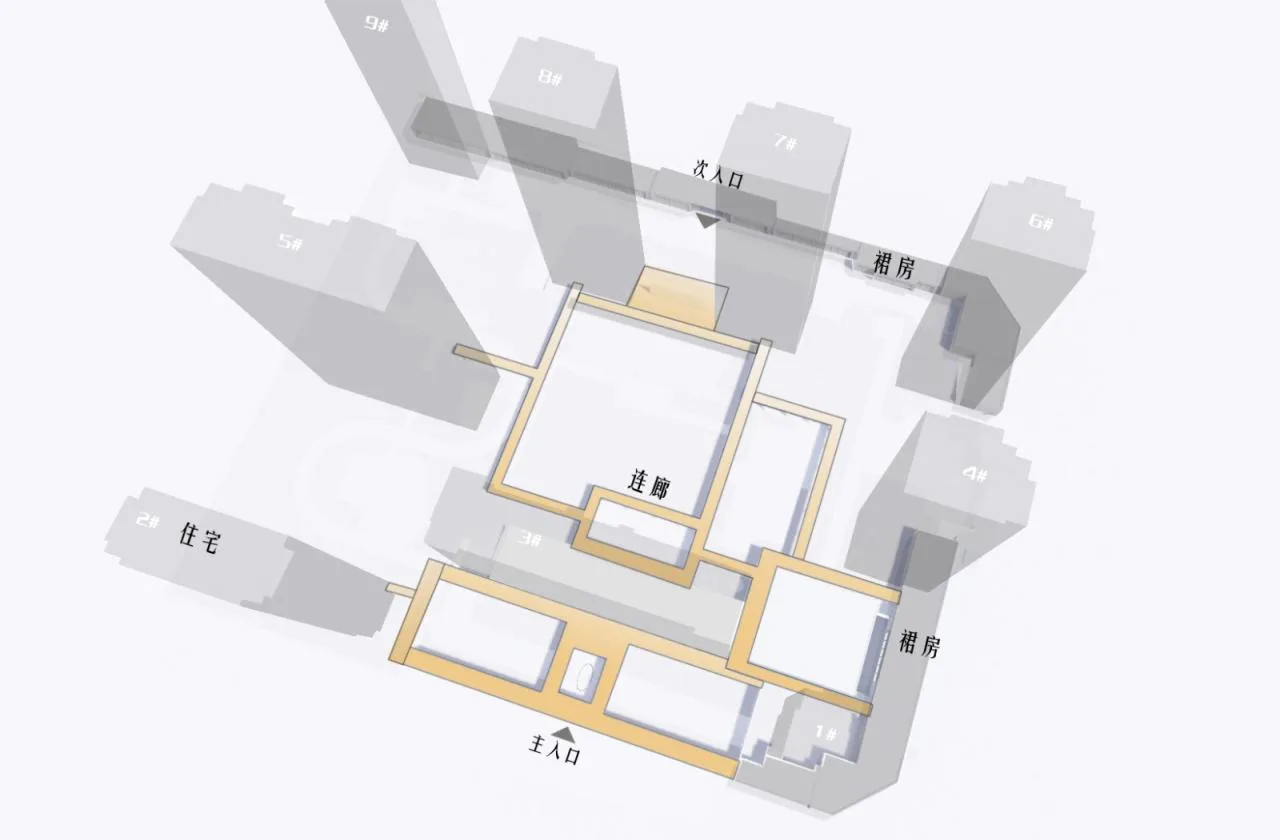 BIM Architecture | Urban Forest Residential Garden/ZSD Zhuoshi