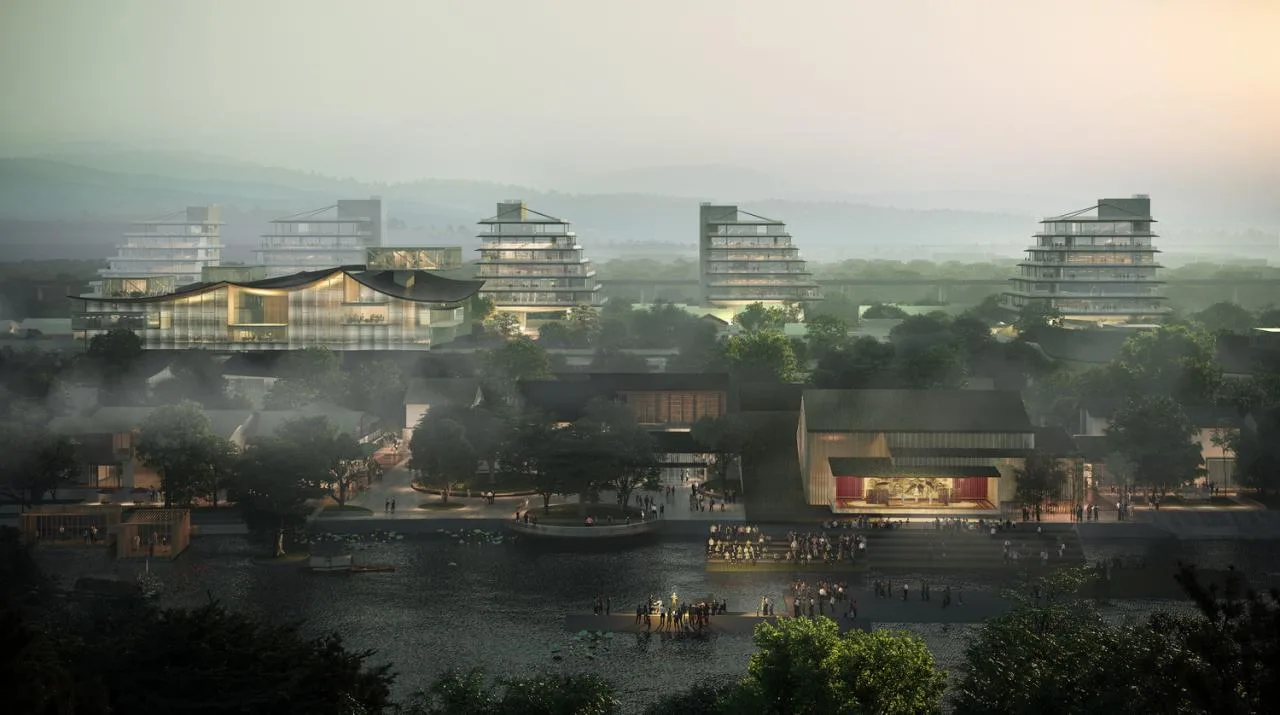 BIM Architecture | Bid Candidate | Environmental Design: Suzhou Qingtai Sino Japanese Industrial Design Village/Line+, MLA+