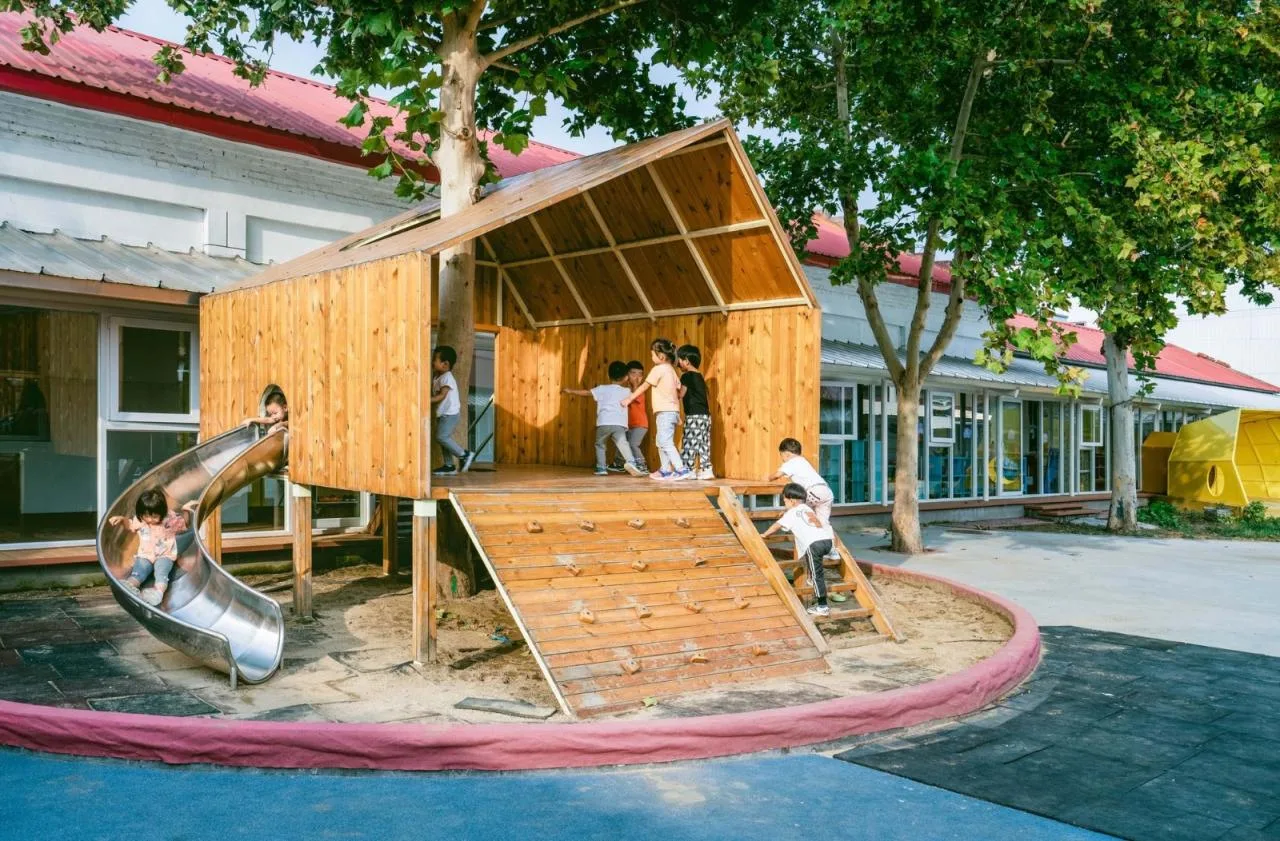 BIM Architecture | Xian County Sunshine Kindergarten/Public Architecture