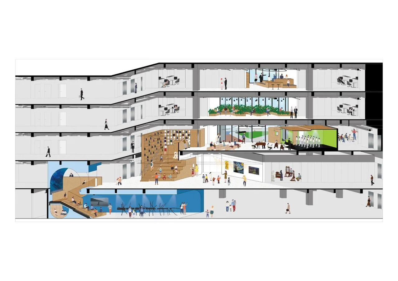 BIM Architecture | Carnival School/Similar Architectural Design