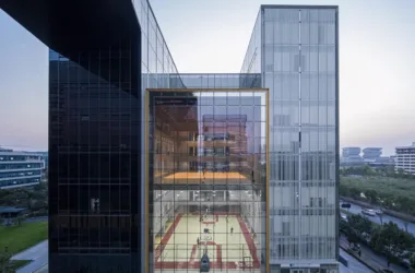 BIM Architecture by Gad Works: Open and Closed 3D Garden at Hangzhou Guanrui Building-BIM WORLD