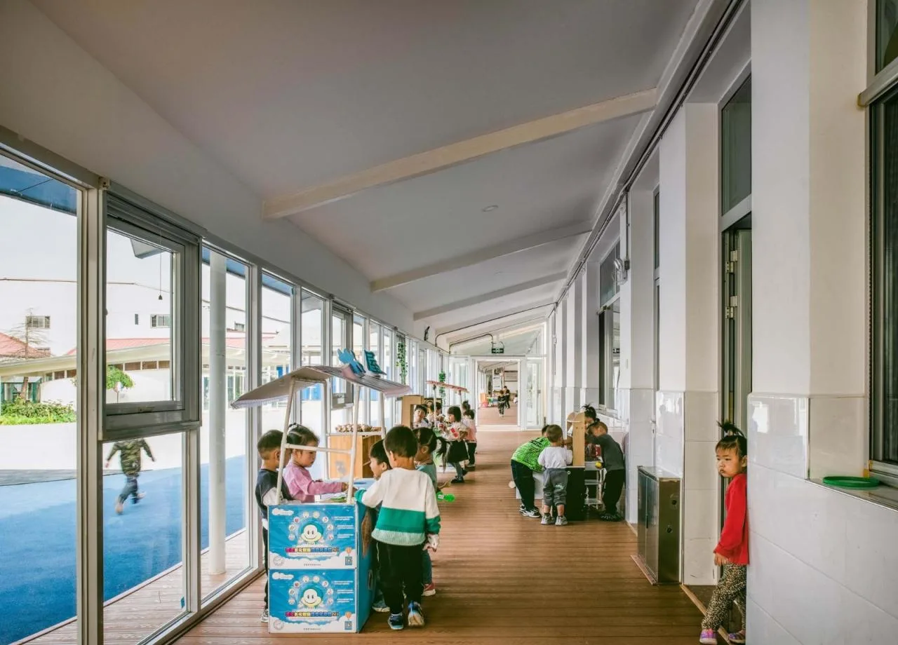 BIM Architecture | Xian County Sunshine Kindergarten/Public Architecture