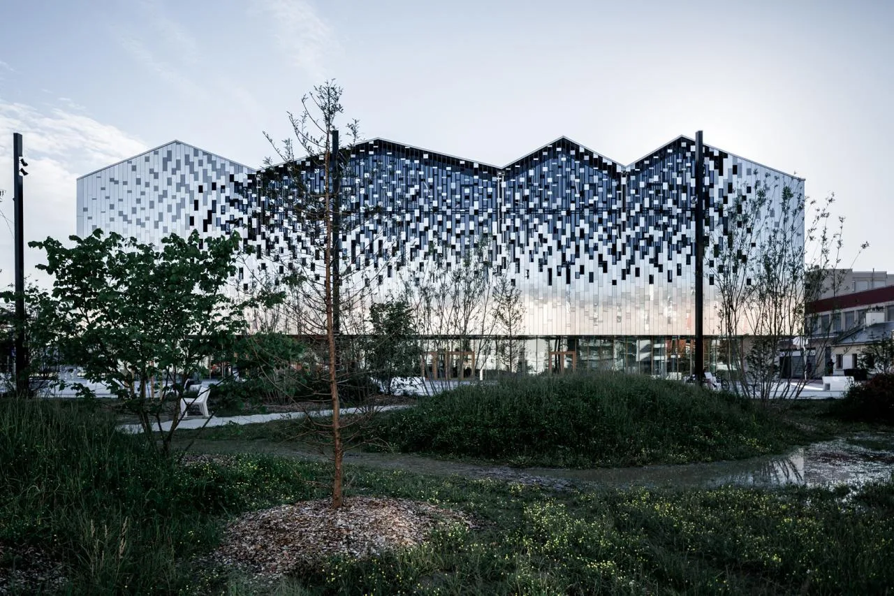 BIM Architecture | P ô le Simone Veil Multi functional Sports Center/K Architecture Sigwalt Herman
