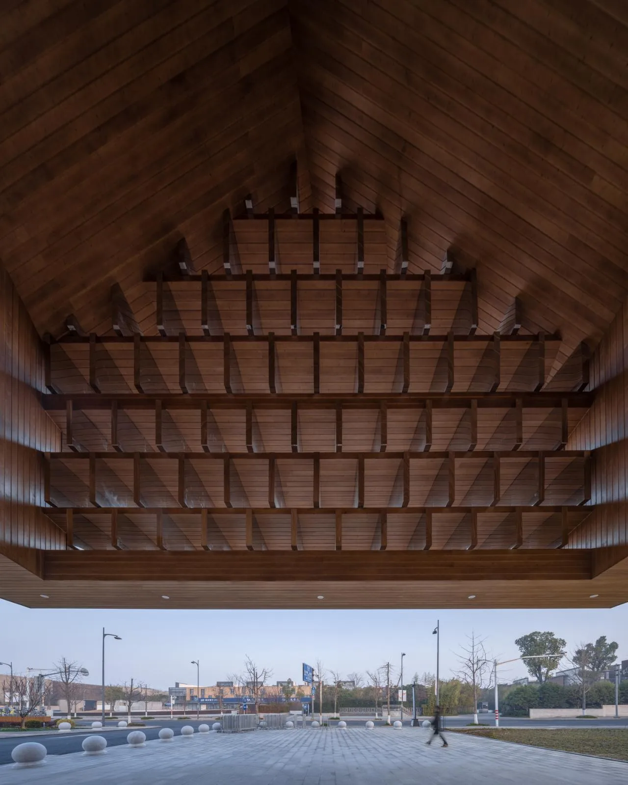 BIM Architecture | Zhujiajiao Tourist Service Center/Unparalleled Architecture Studio