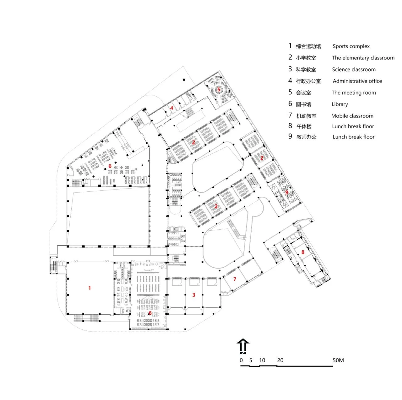 BIM Architecture | Shenzhen Pingshan East Bay Area Experimental School/Shendu Design