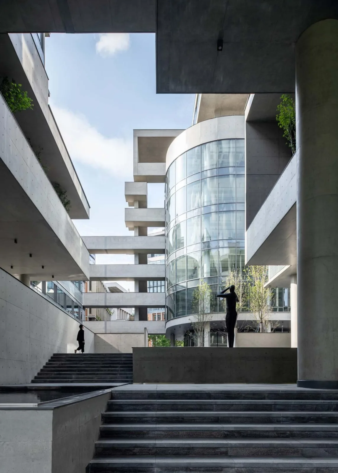 BIM Architecture | Chengdu Luhu Floating Headquarters Office Building/Vertical Building