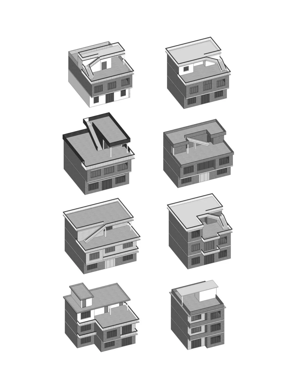 BIM Architecture | Ruyi Village Cultural Service Center and Featured Workshops/Local Studios in Shuikou Town, Jianghua Yao Ethnic Group