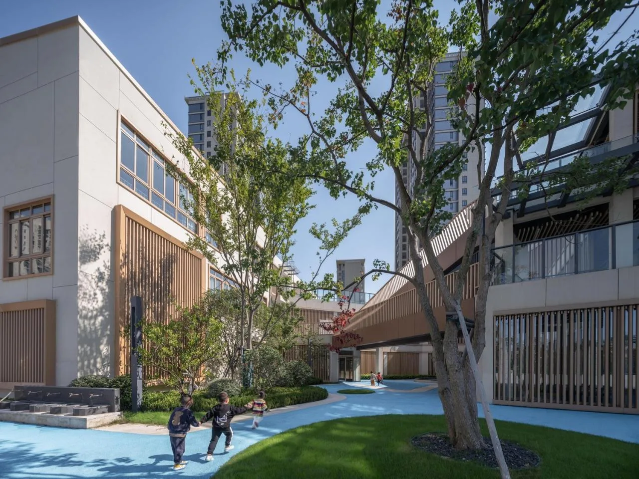 BIM Architecture | Vitality Core Building Mini City | Guoke Wenzhou First Kindergarten/Chengzhi Design